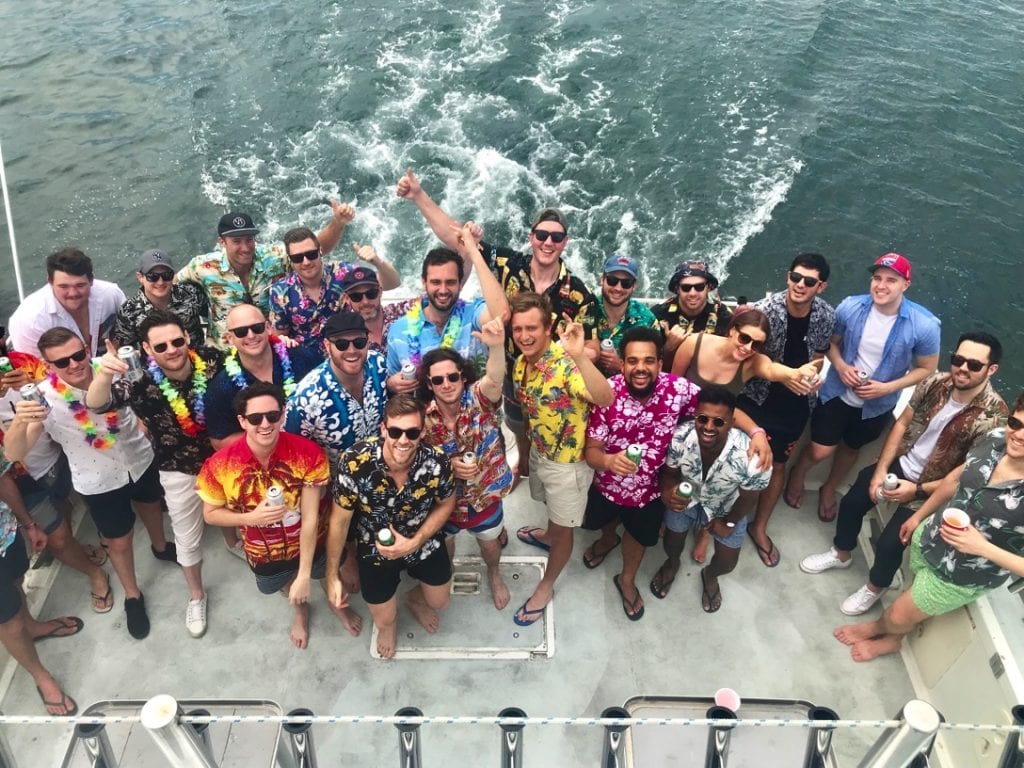 Bux river boat party Cronulla