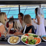 Hens party cruise catering Cronulla